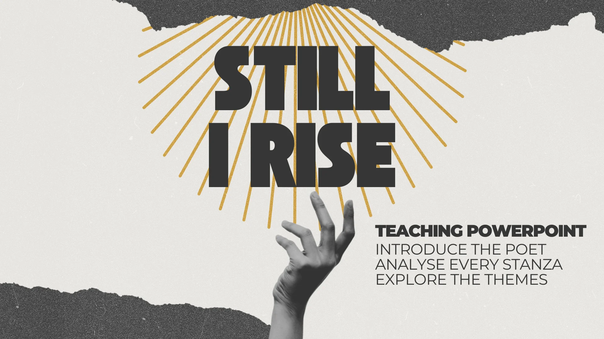 Product image for Still I Rise Teaching PowerPoint