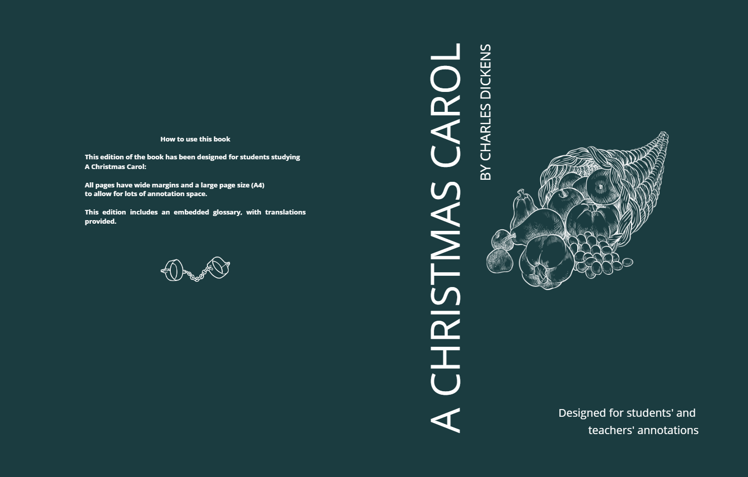 Product image for A Christmas Carol Wide Margin Textbook