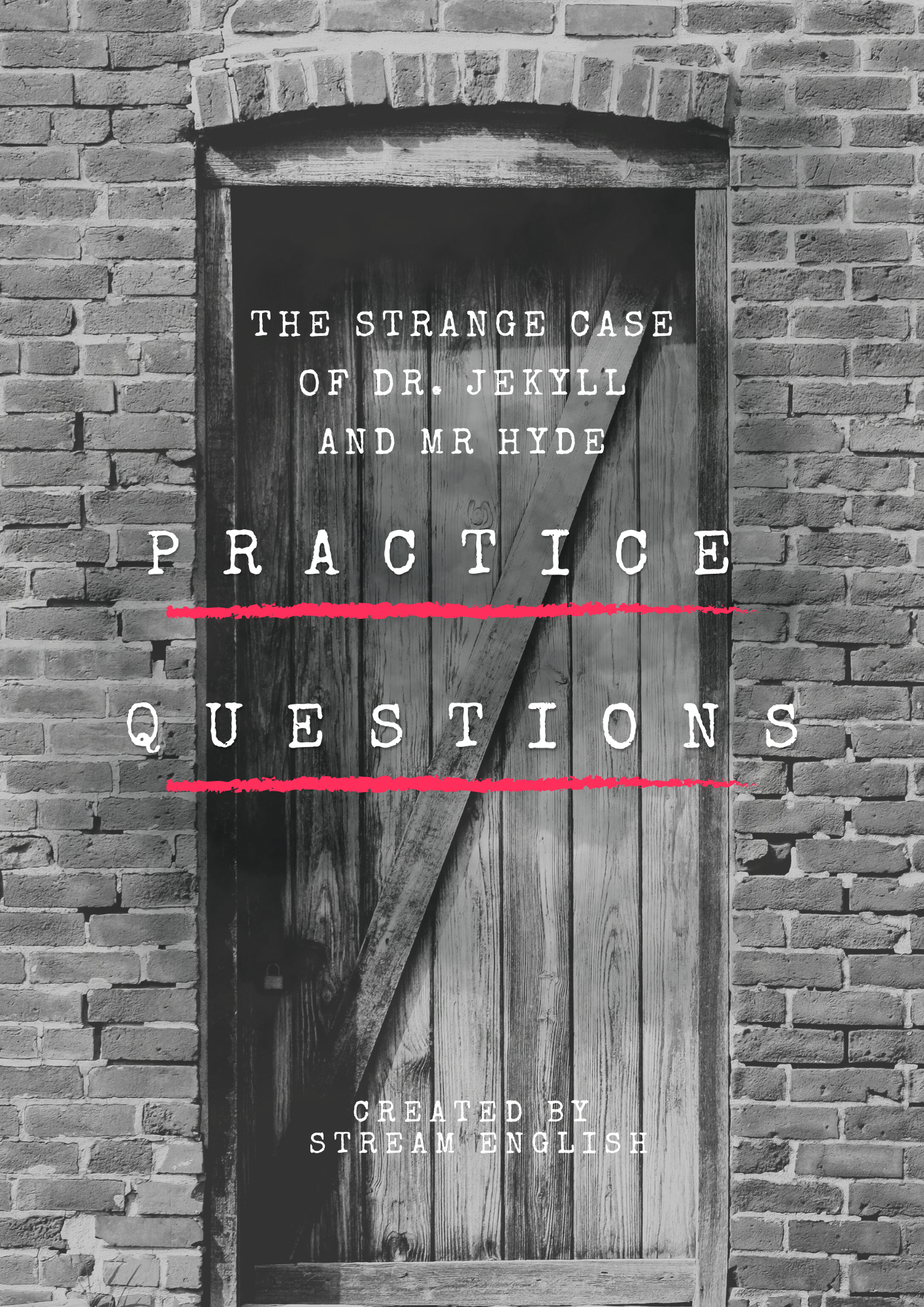 Product image for Dr Jekyll and Mr Hyde Practice Questions
